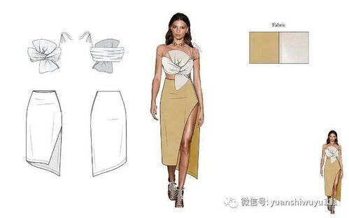 服装款式图与设计展示面板 效果图vs款式图对照板在网络技术开发中的应用